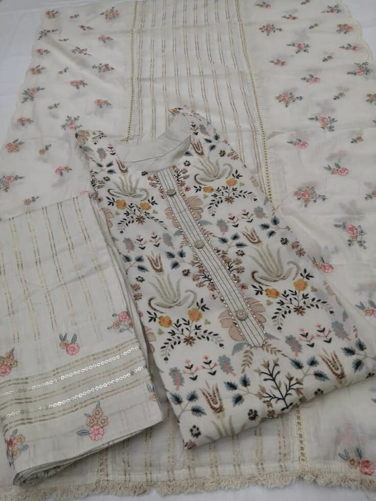 Cotton 3 Peace Suit
