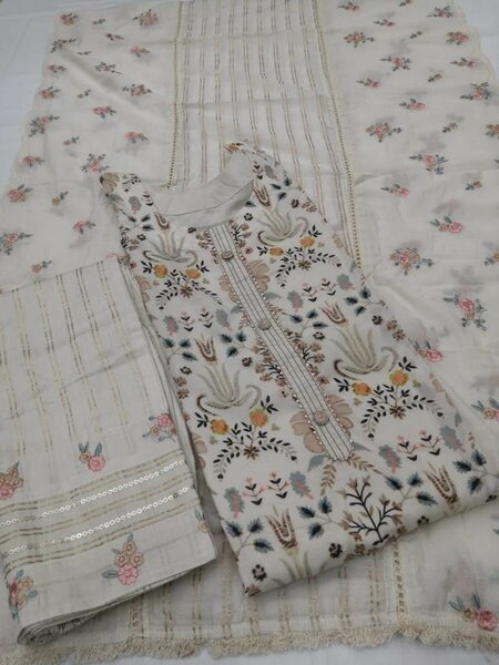 Cotton 3 Peace Suit