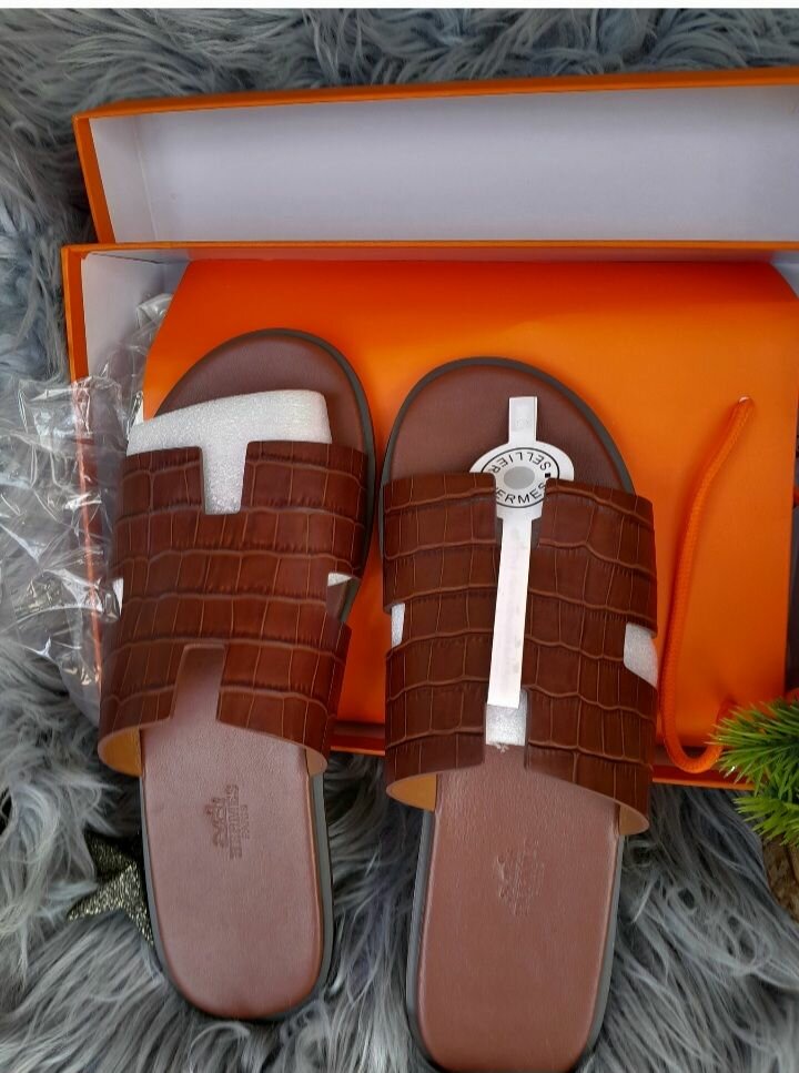 Men Hermes Slippers