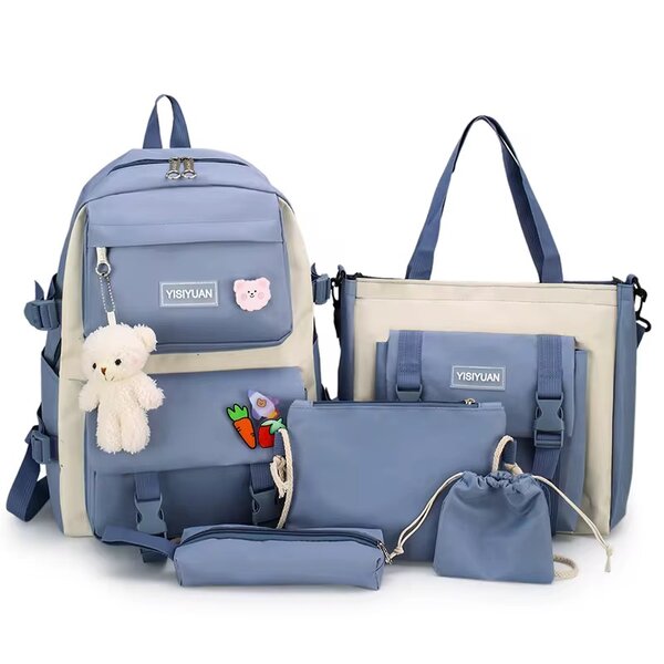 Ensemble de sacs scolaires 6 pièces