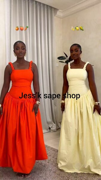 Robe élégante longue soirée