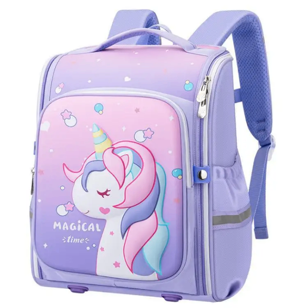 Purple Unicorn  backpack Girls