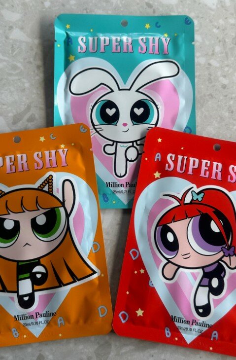 Super Shy Face Sheet Masks for 3