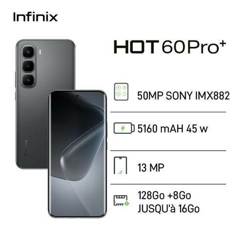 Infinix HOT 60 Pro+ 128Go + 8G