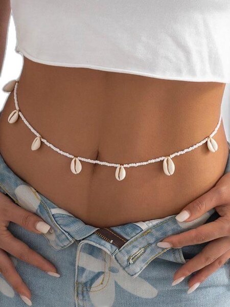 Ceinture coquillage bohème