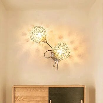 Applique Murale Cristal Double