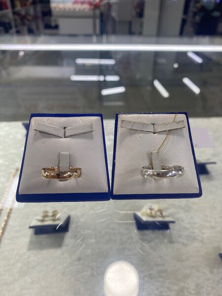 Обручалки Золото и Серебро