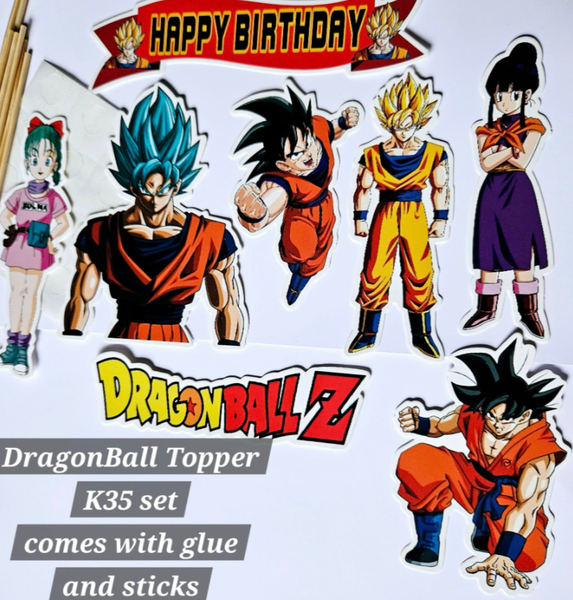 DragonBall topper for decorating cakes