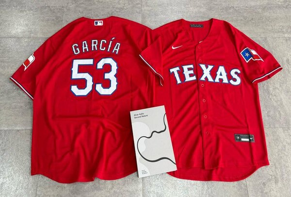 Maillot de baseball Texas rouge