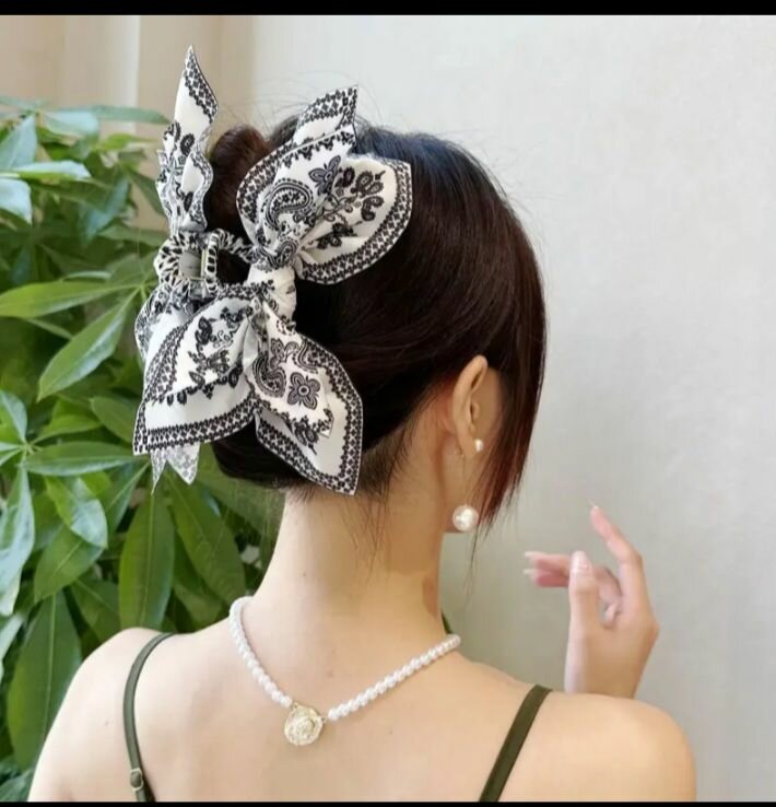 Chouchou élégant en dentelle