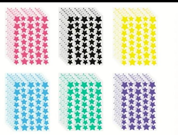 Star Acne Patches 6 Colors