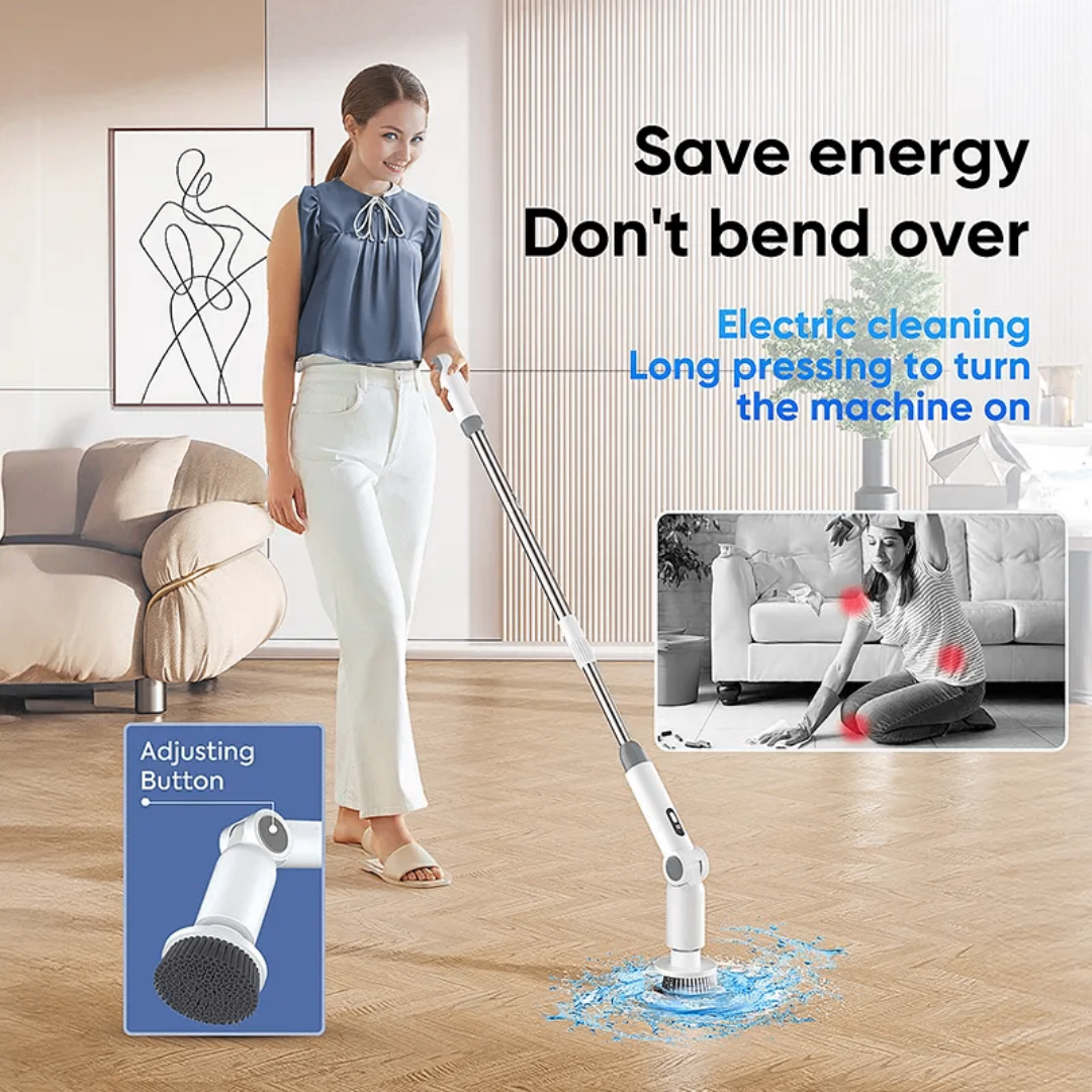 Rotatable Electric Scrubbing Brush