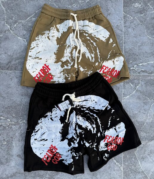 Shorts imprimés unisexes tendance