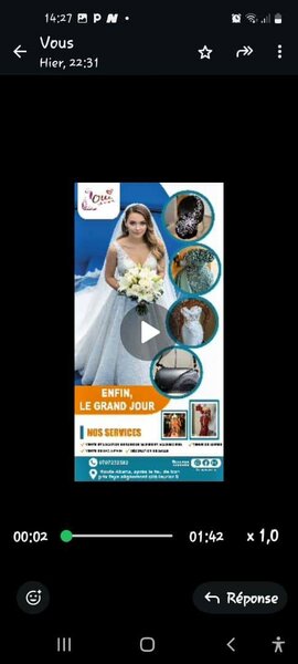 Robe de mariée élégante