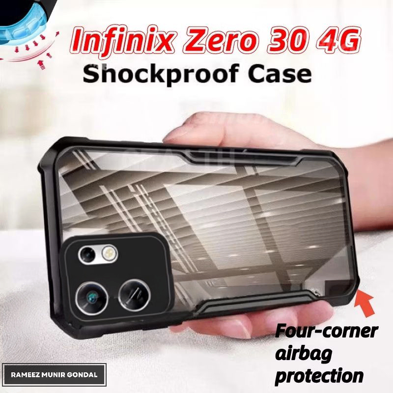 Infinix Zero 30 4G Armor Shockproof Back Cover - Case