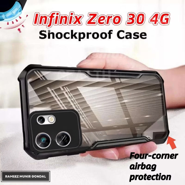 Infinix Zero 30 4G Armor Shockproof Back Cover - Case