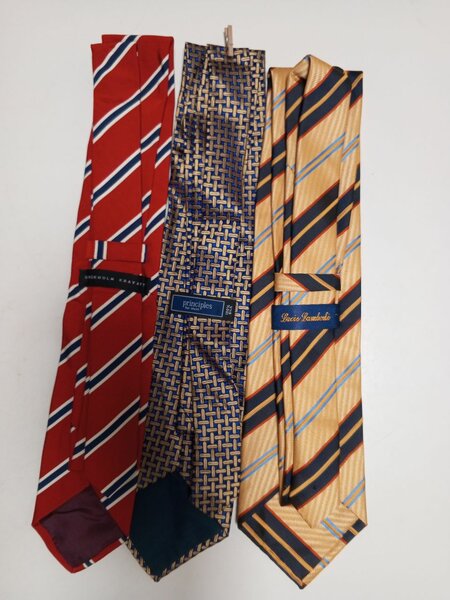 Lot de 3 cravates élégantes