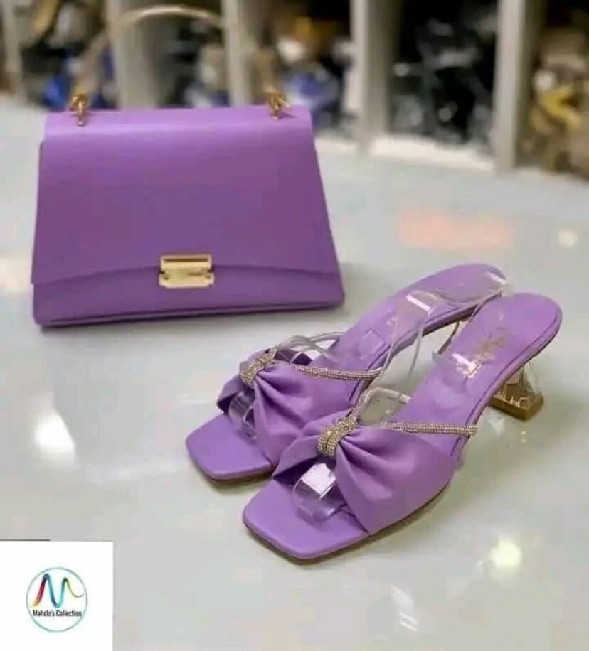 Set de sacs et talons élégants