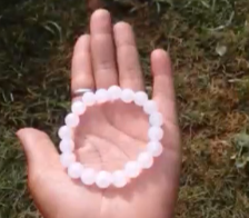 Beautiful white bracelet