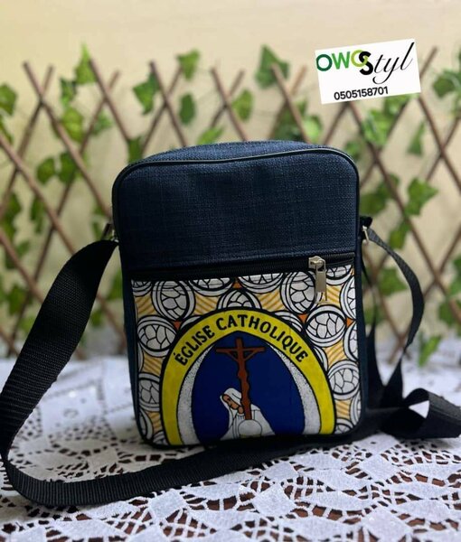 Sacoche bandoulière catholique