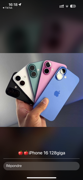 Série iphone 16 simple