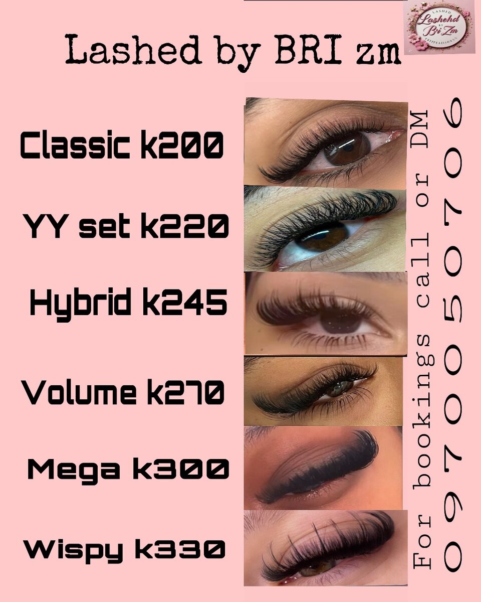 Individual lashes and nails