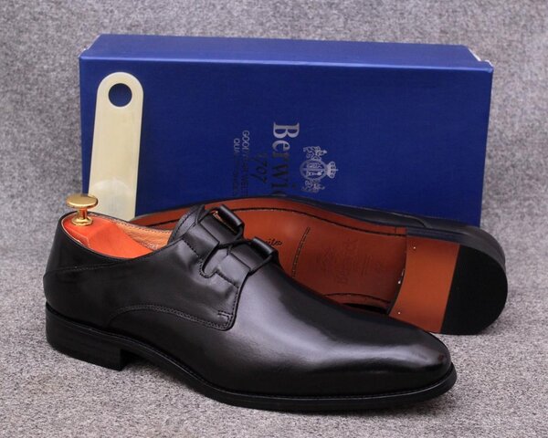 Chaussures en cuir élégantes homme