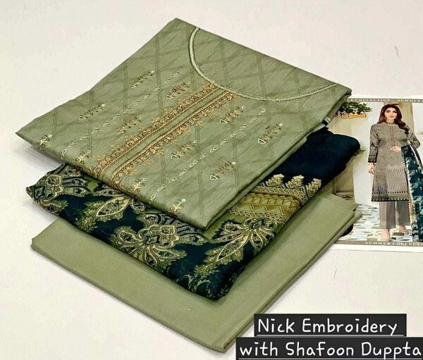 Cotton 3 Peace Suit