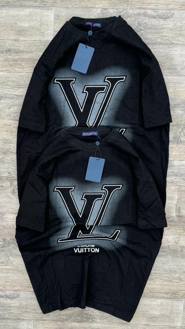 T-shirts duo noir graphique