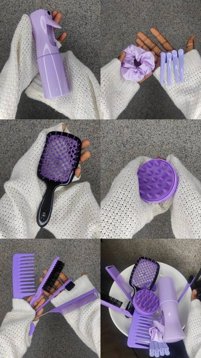 Ensemble de coiffure élégant