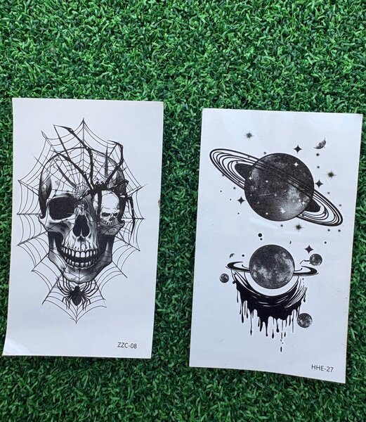 Tatouages temporaires artistiques