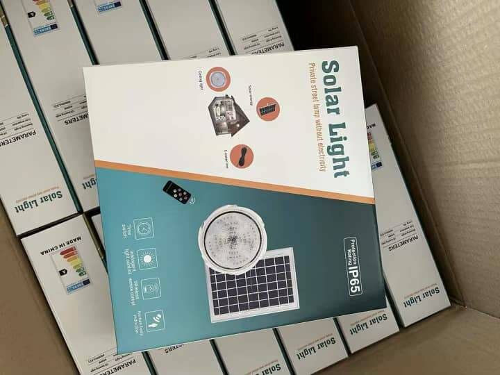Lampe Solaire LED Extérieure 50W