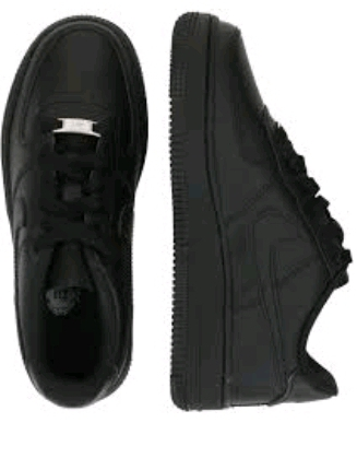 Chaussures noires en cuir
