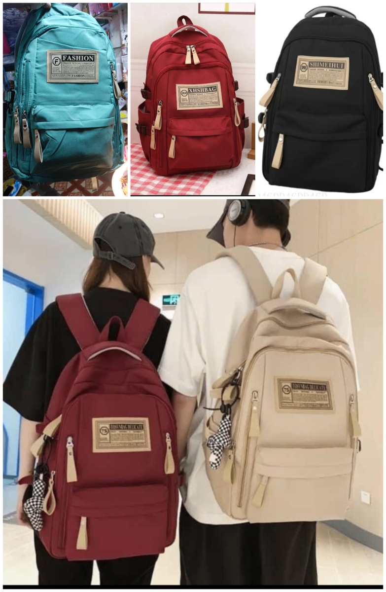 Sac à dos décontracté unisexe