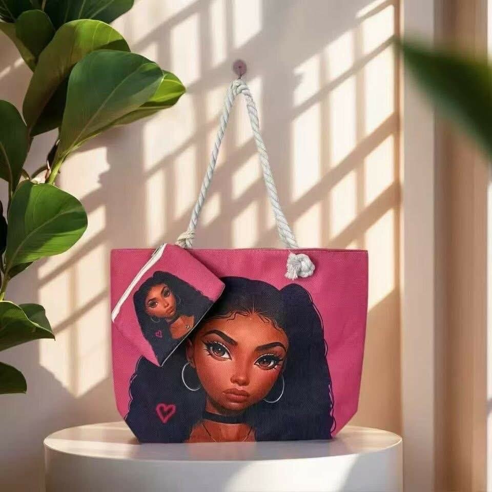 Sac à main illustré élégant