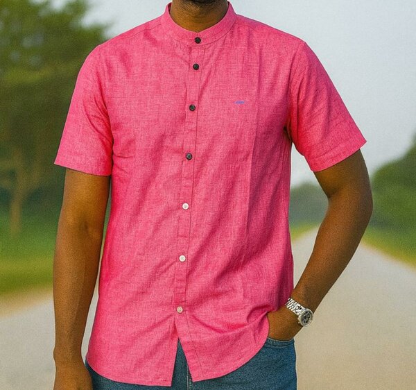 Chemise Rouge Homme Élégante