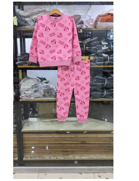 Winter Fleece Track suits for Kids Girls