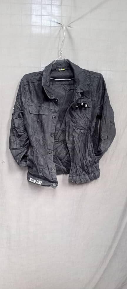 Denim jacket Black