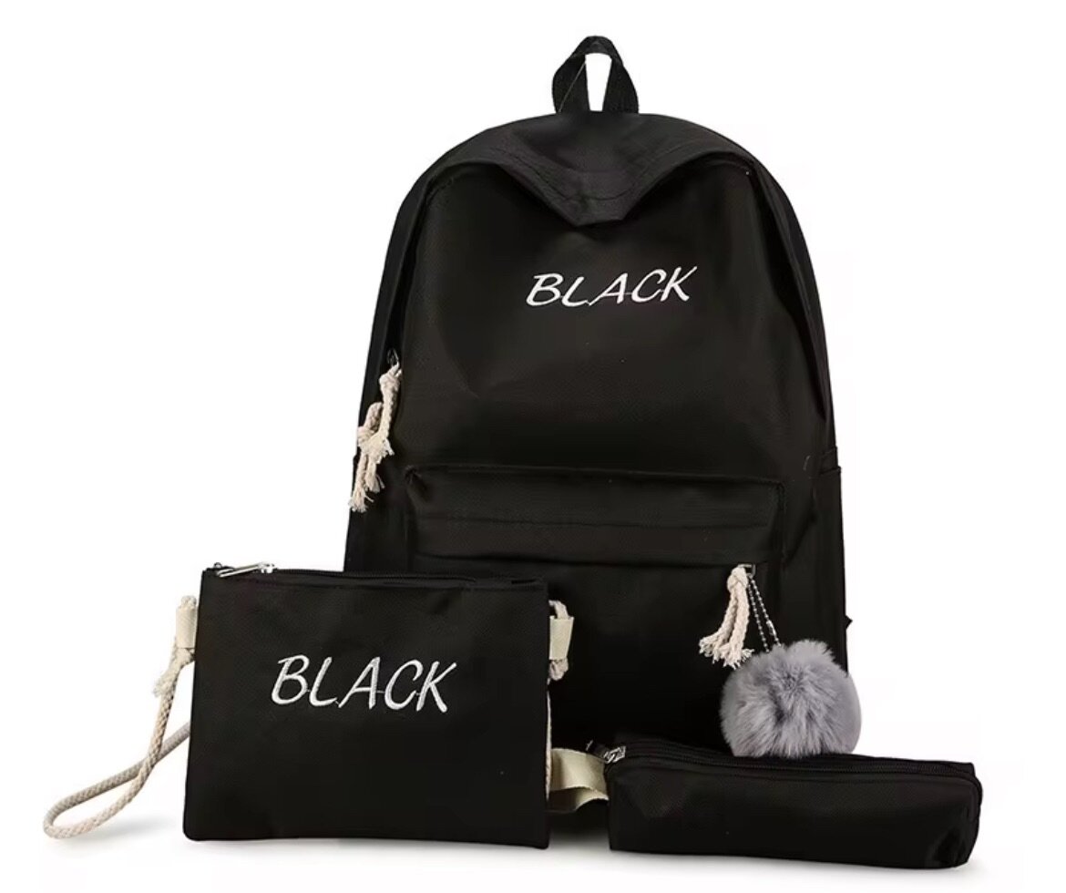 Sac à dos tendance avec accessoires