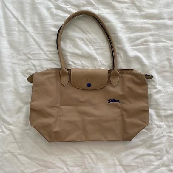 Sac pliable longchamps beige