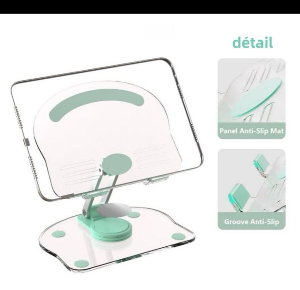 Support De Tablette De Téléphone Portable Pliable Rotatif De