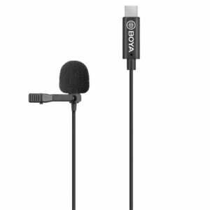 Accessories, Audio Equipments, Boya, Lavalier, Tiktok, Vloging Accessories, Youtube Boya By-M3 Lavalier Microphone (C Type) With 3 Year Warranty
