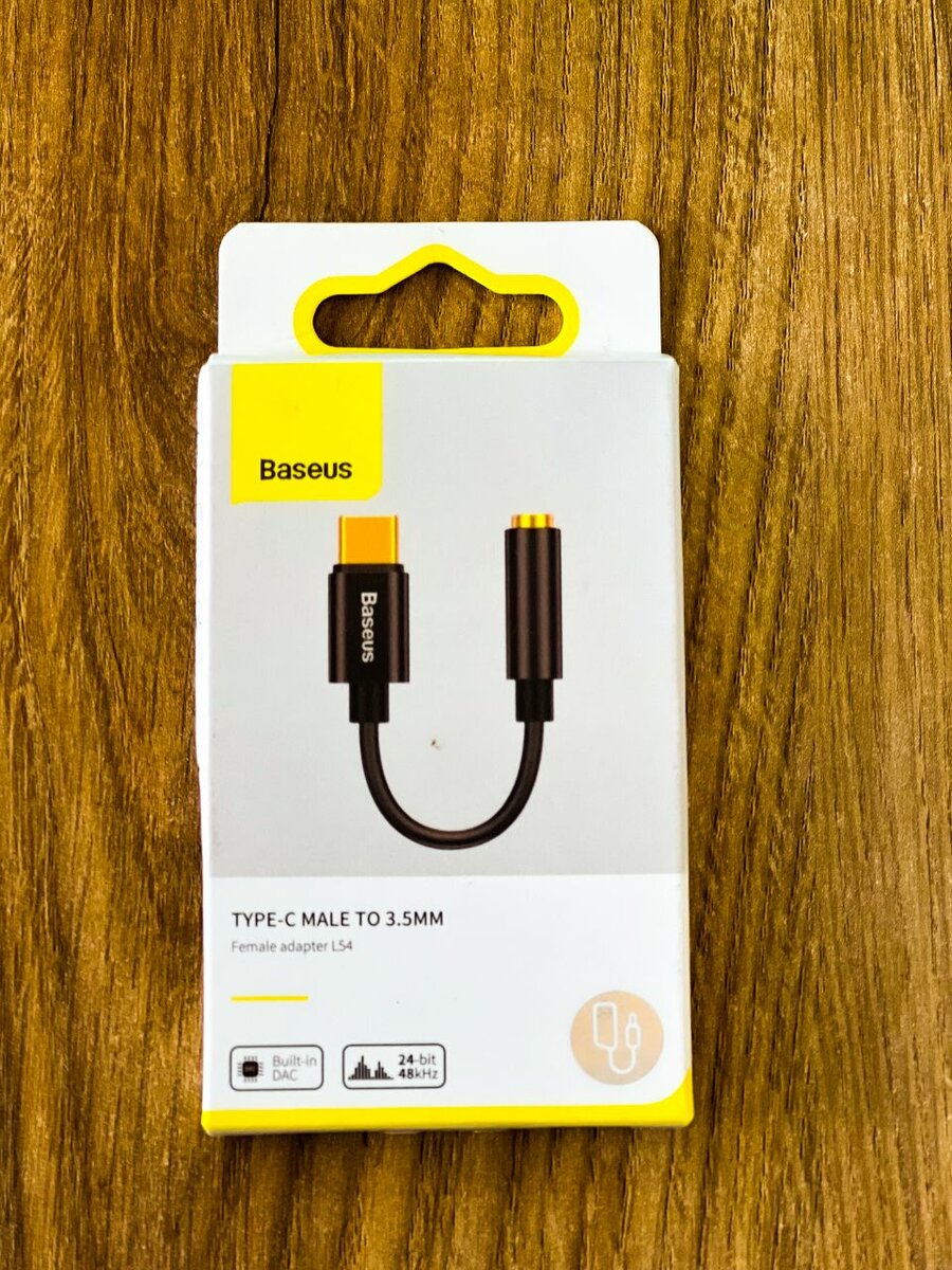 Baseus Type-C Male to 3.5mm Female Adapter L54