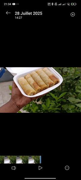 Crêpes au chocolat + nature