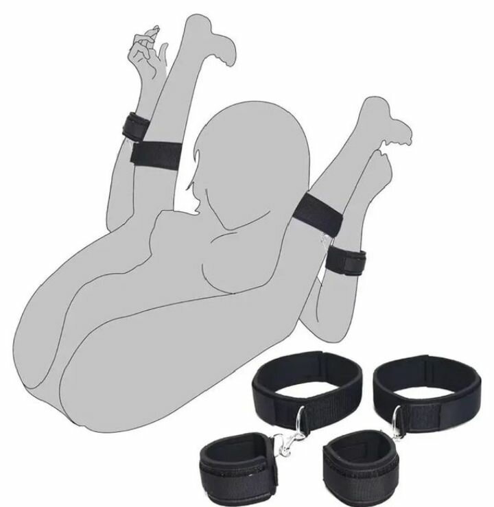 Menottes érotiques réglables