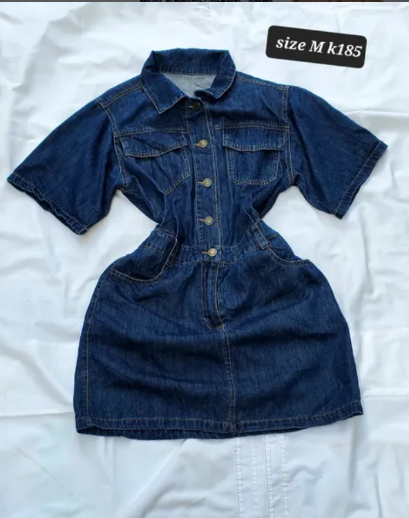 denim dress