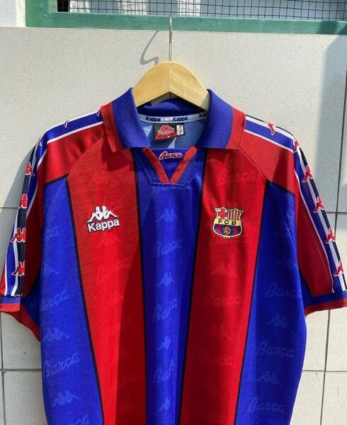 Maillot vintage Barça Kappa