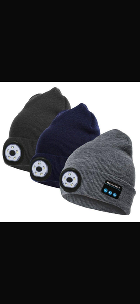 Bluetooth LED Beanie Hat