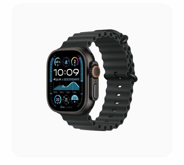 Montre intelligente sportive noire