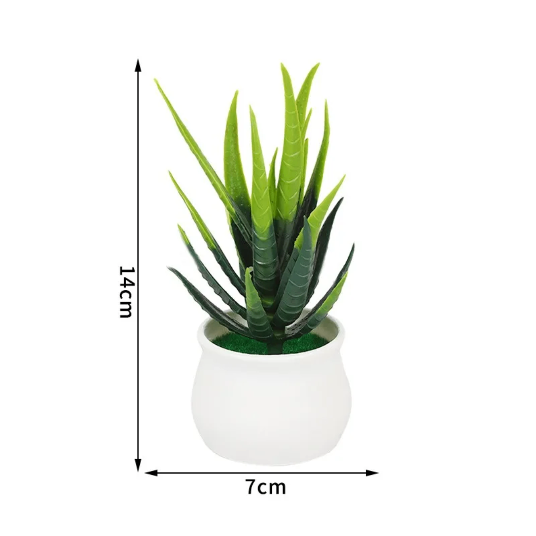 Mini Plante Artificielle en Pot